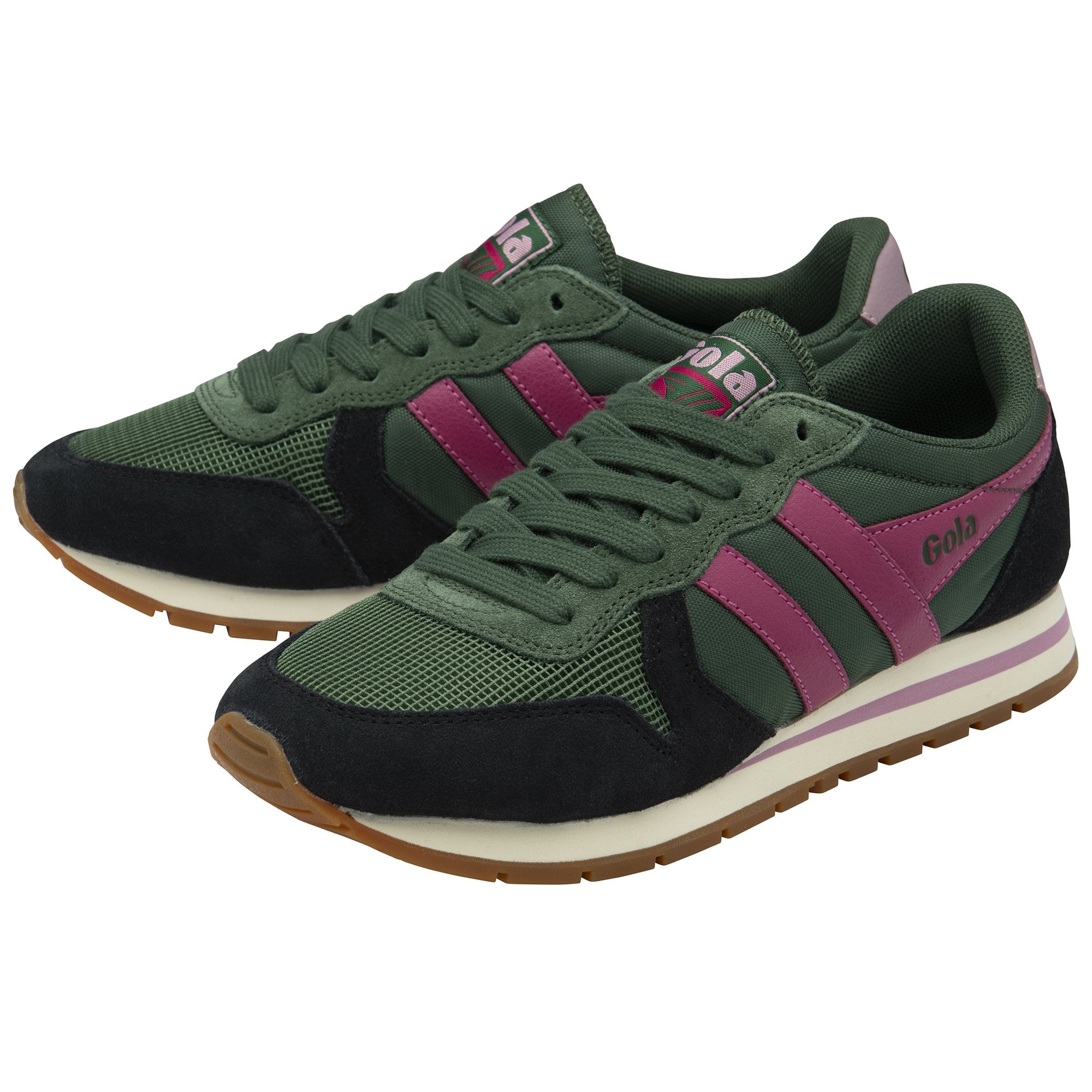 gola-daytona-sneaker-f-r-damen-tannengr-n-nylon-eva image 3