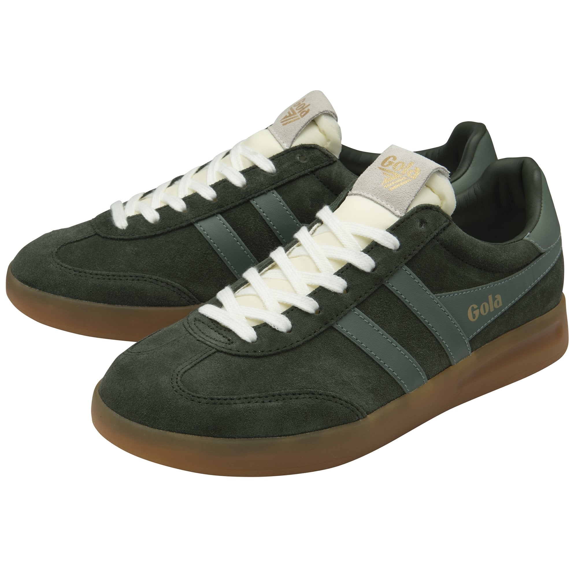 gola-cyclone-herren-sneaker-veloursleder-dunkelkhaki image 3