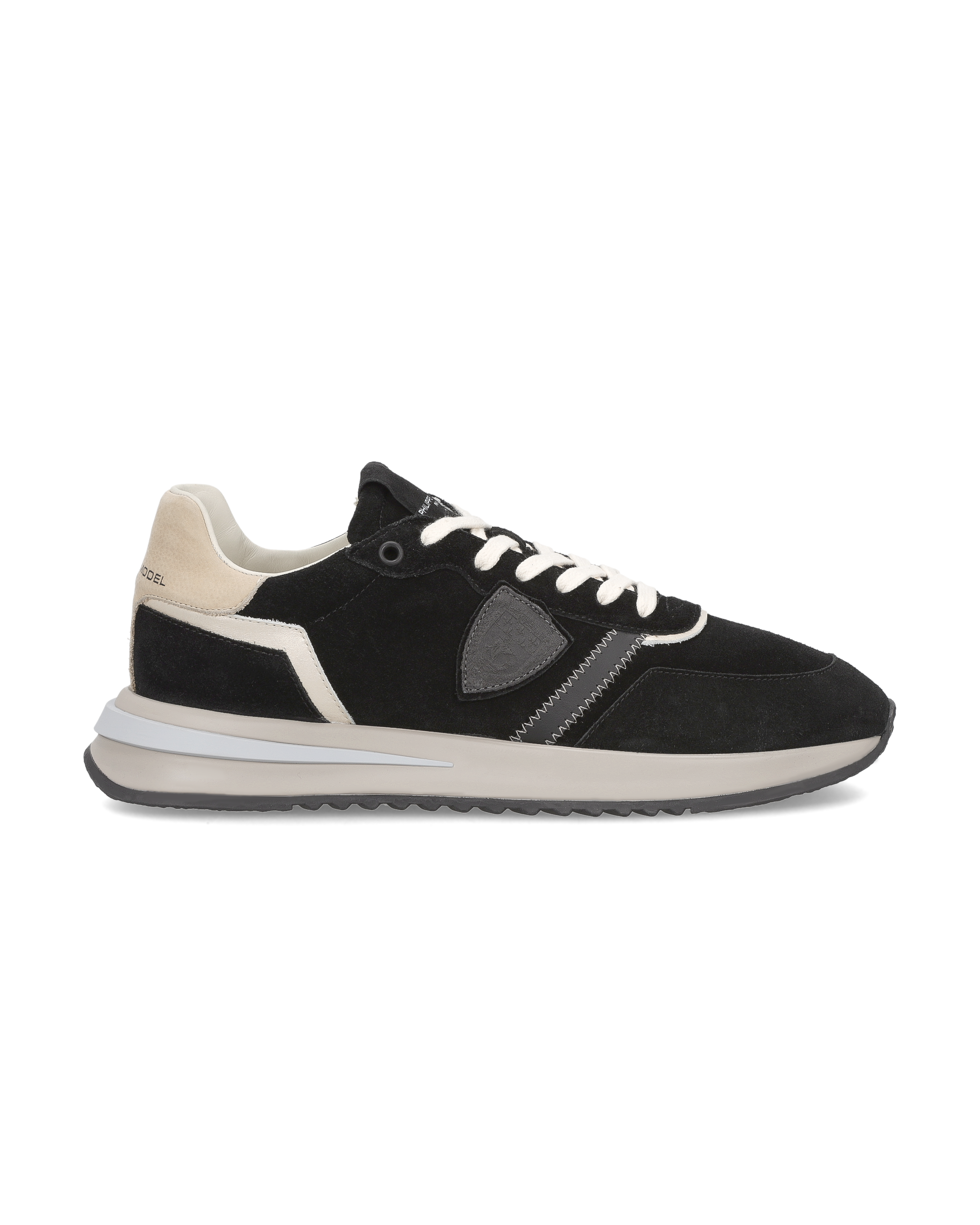 philippe-model-tropez-2-1-sneaker-herren-noir-beurre-schwarz image 1
