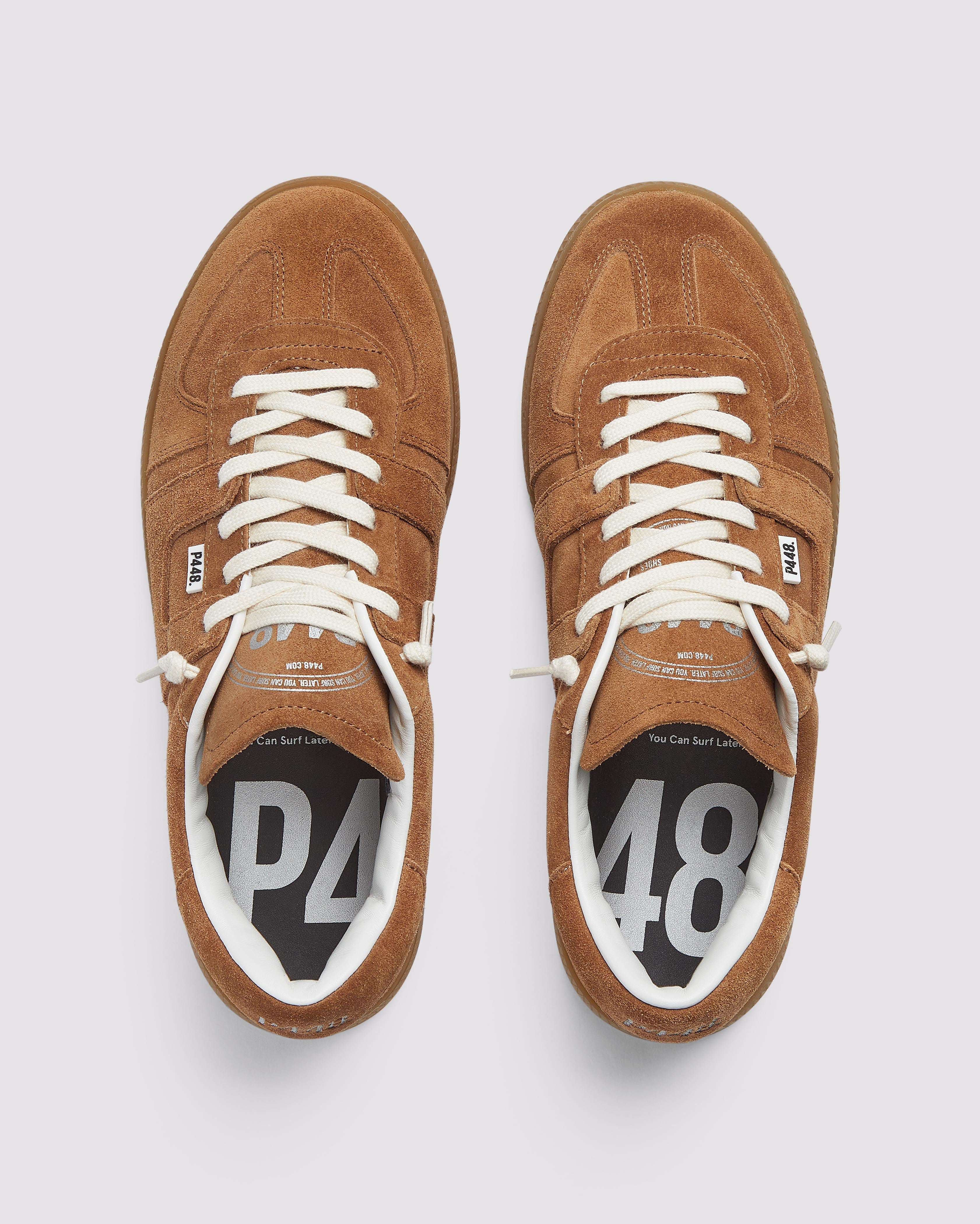 p448-monza-herren-low-top-sneaker-espresso image 2