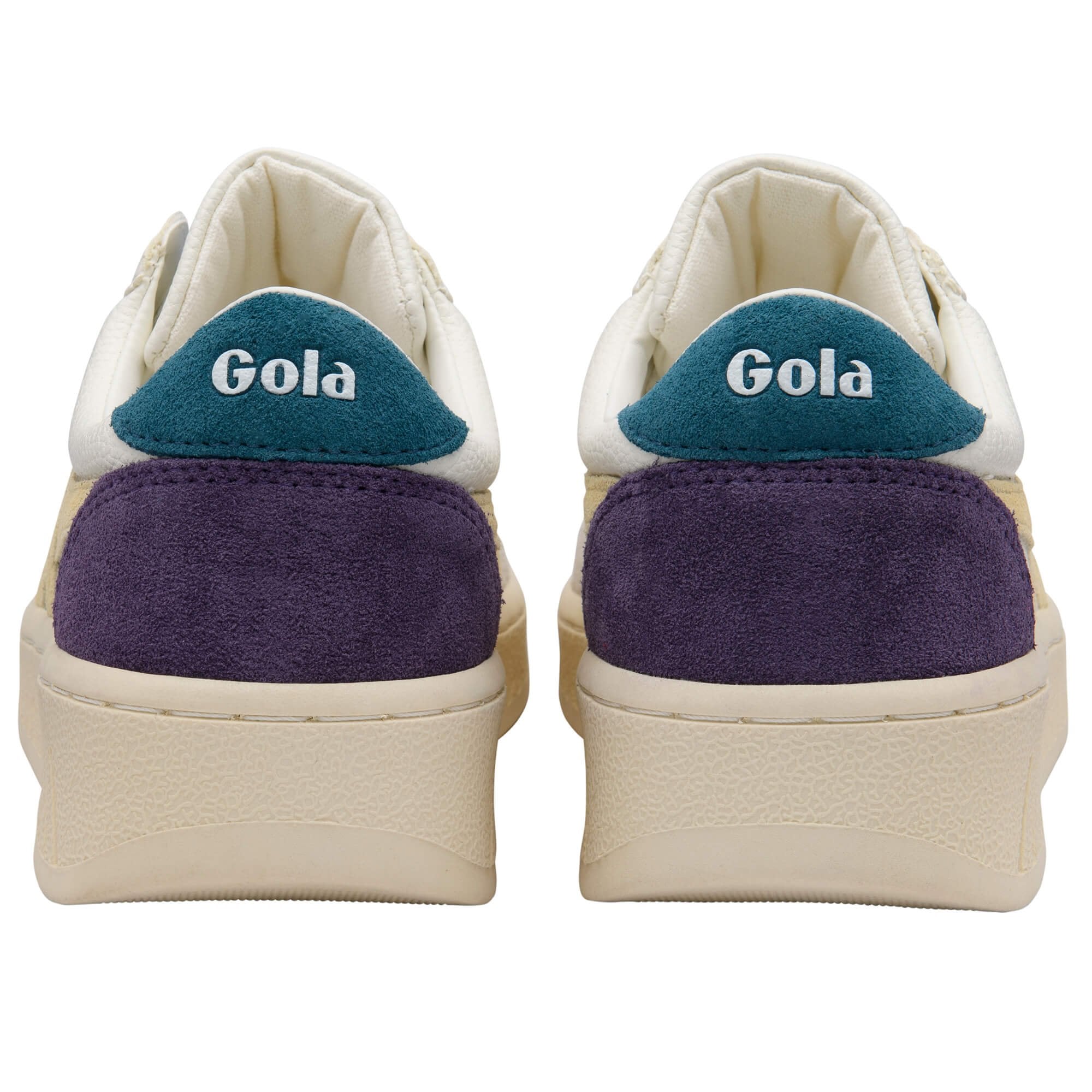 gola-grandslam-trident-damen-sneaker-wei-buttermilch-pfauenblau image 4