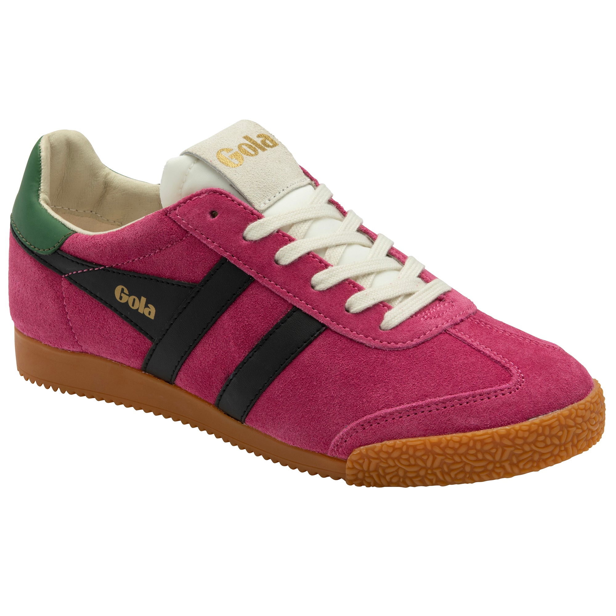 gola-elan-sneaker-f-r-damen-in-fuchsia-schwarz-tannengr-n image 2