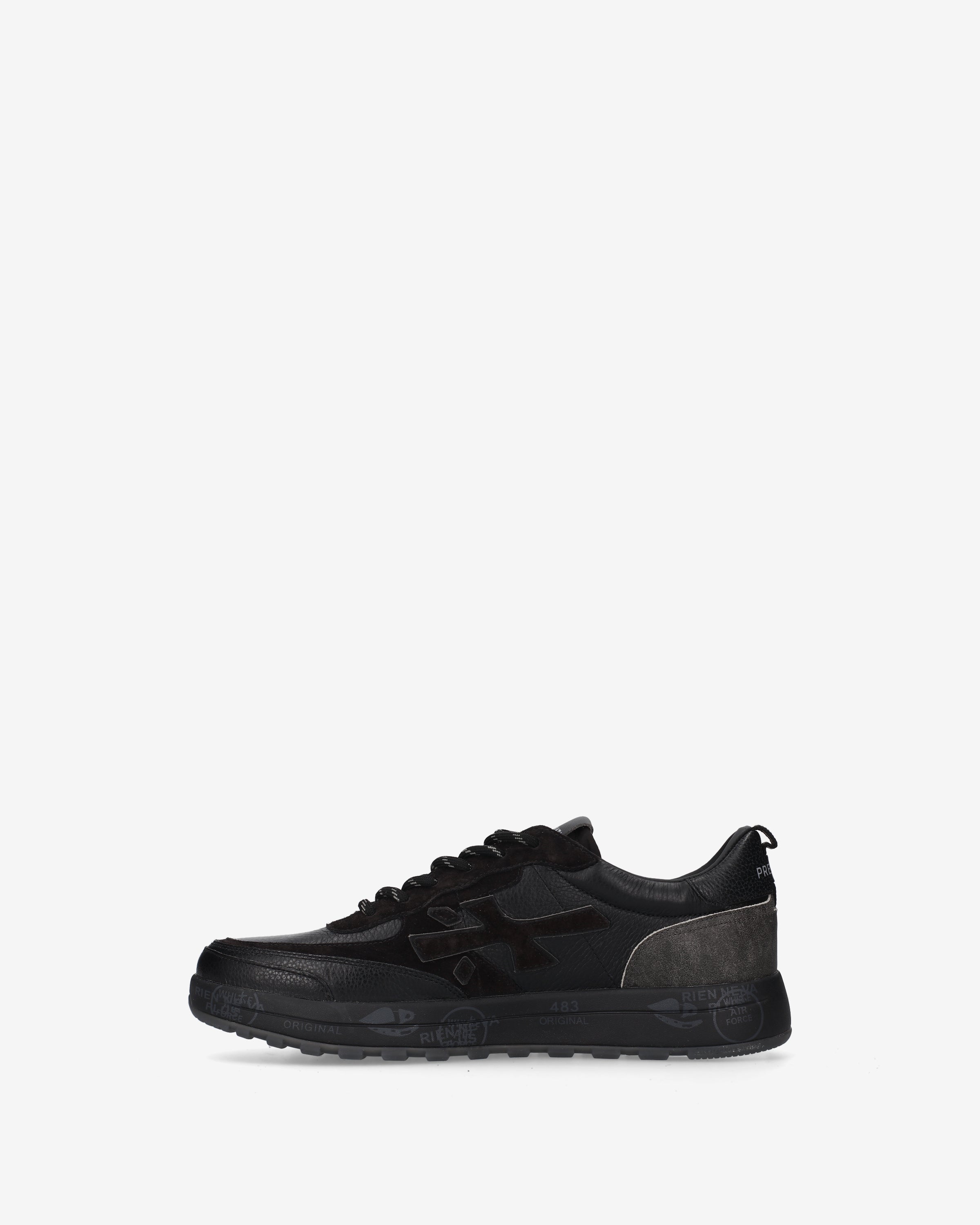 premiata-nous-8465-herren-sneaker-nero-anthrazit image 3