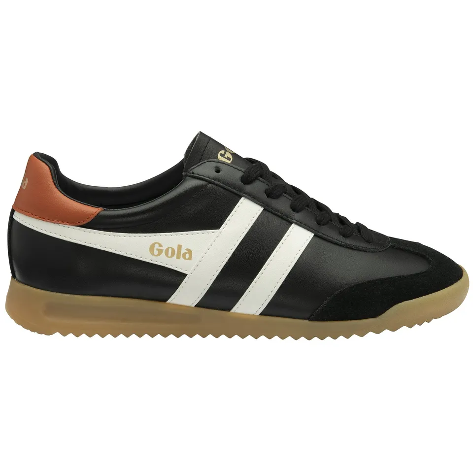 gola-torpedo-leder-sneaker-f-r-herren-schwarz-orange image 1