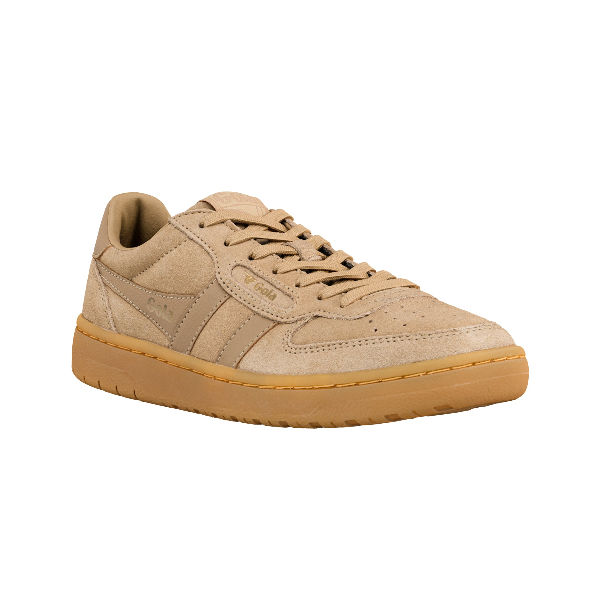 gola-hawk-suede-86-damen-sneaker-beige-wildleder image 2