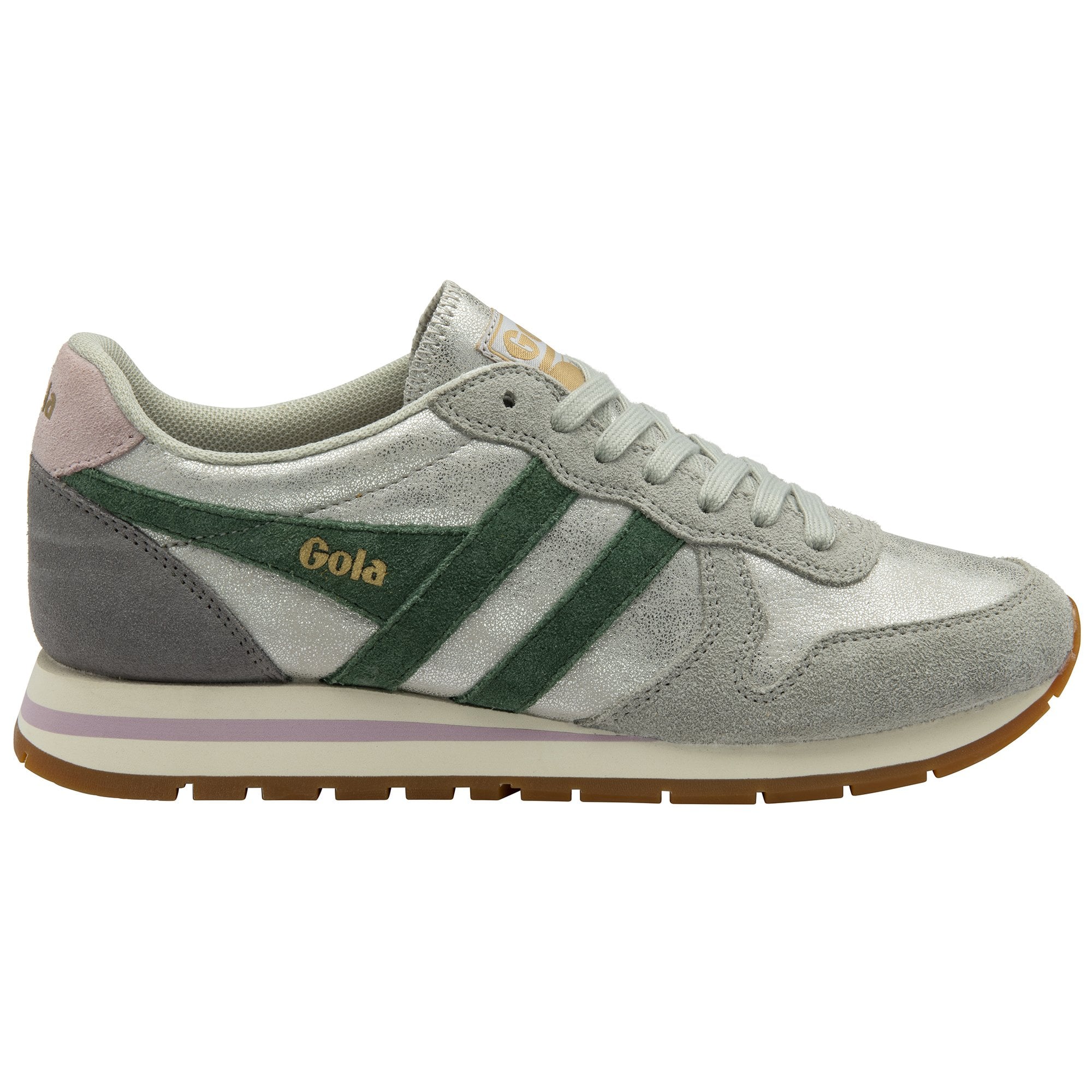 gola-daytona-blaze-sneaker-f-r-damen-silber-tanne-rosa image 1