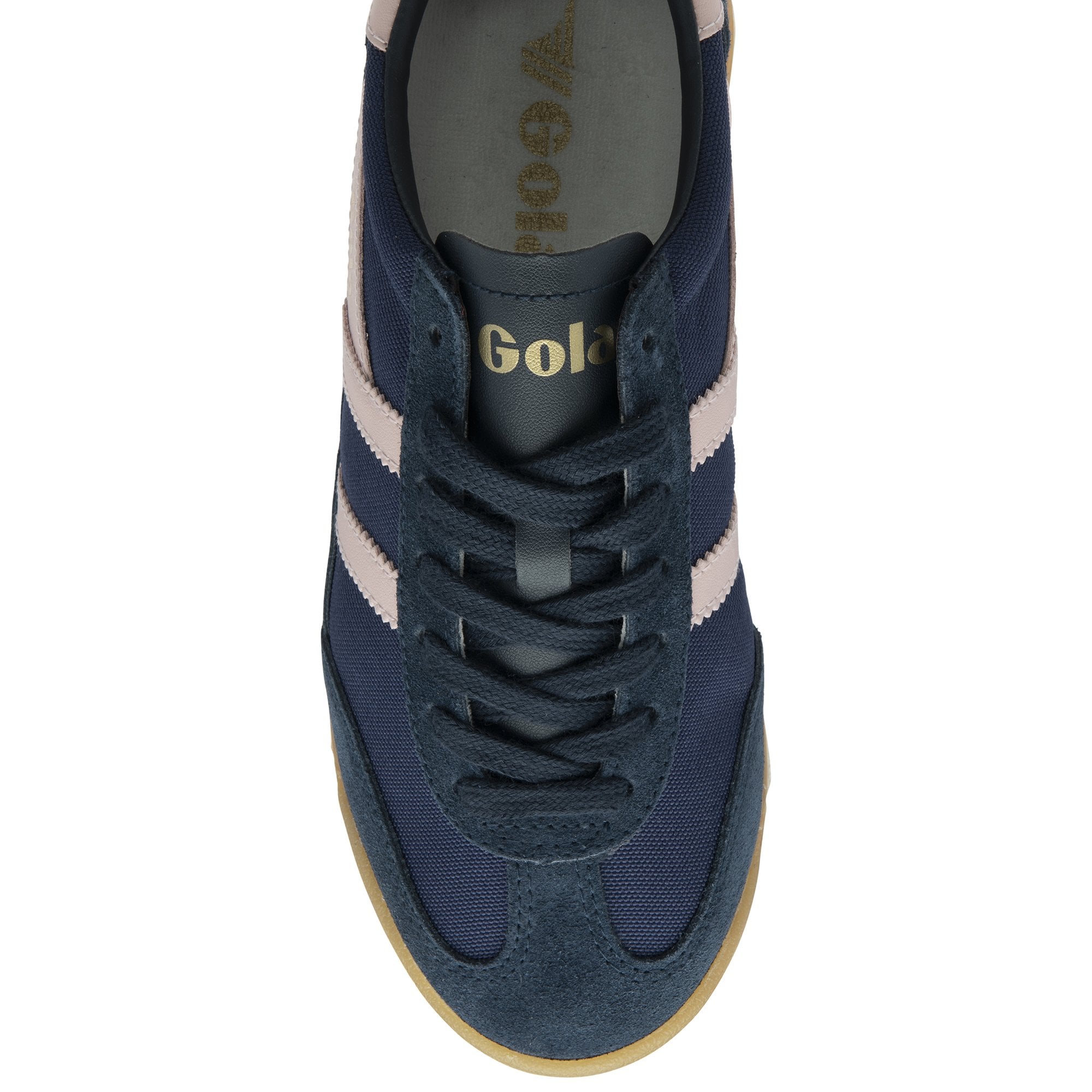 gola-tornado-damen-sneaker-navy-nylon-wildleder-kreiderosa image 5