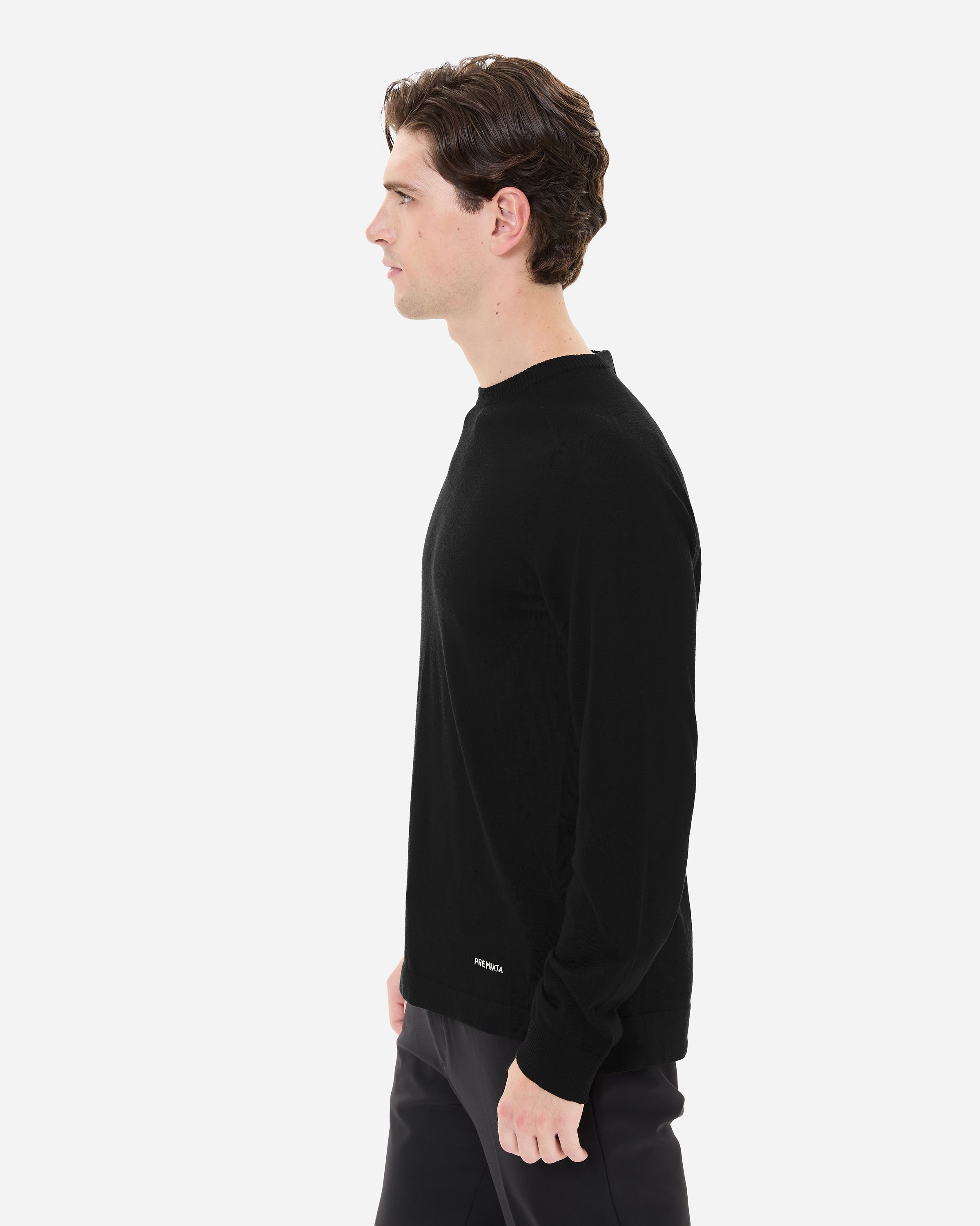 premiata-essential-maglia-strickpullover-herren-black image 5