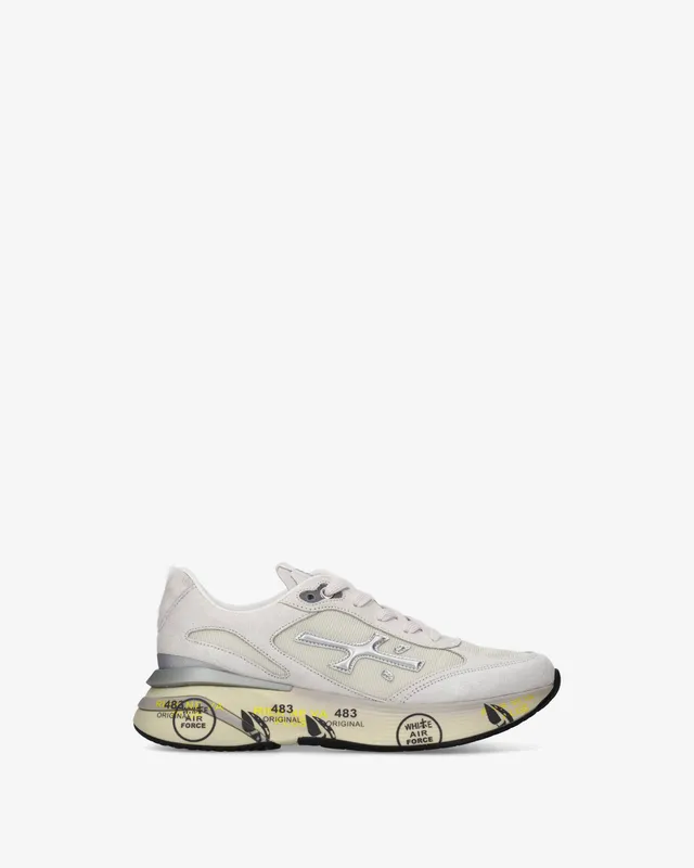 premiata-moerund-8564-sneaker-damen-elfenbein-suede-mesh image 1