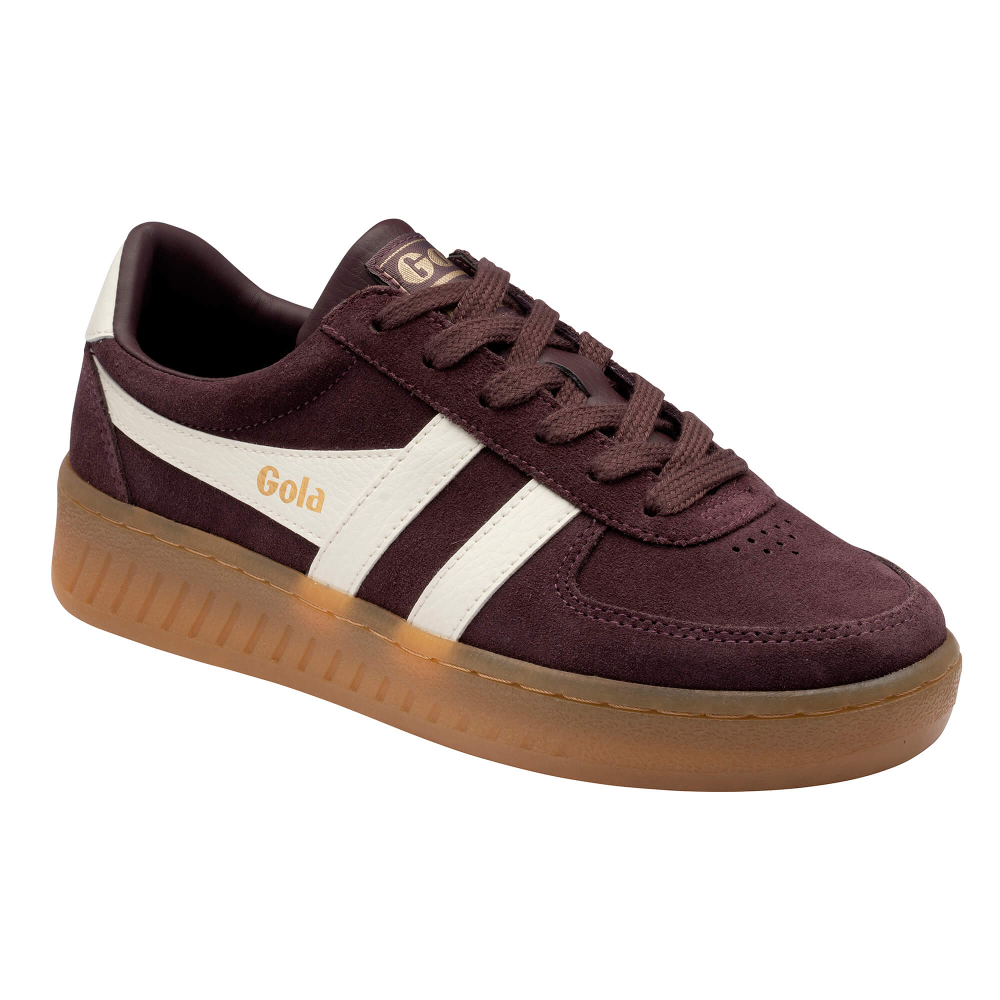 gola-grandslam-wildleder-sneaker-damen-cocoa-off-white image 2