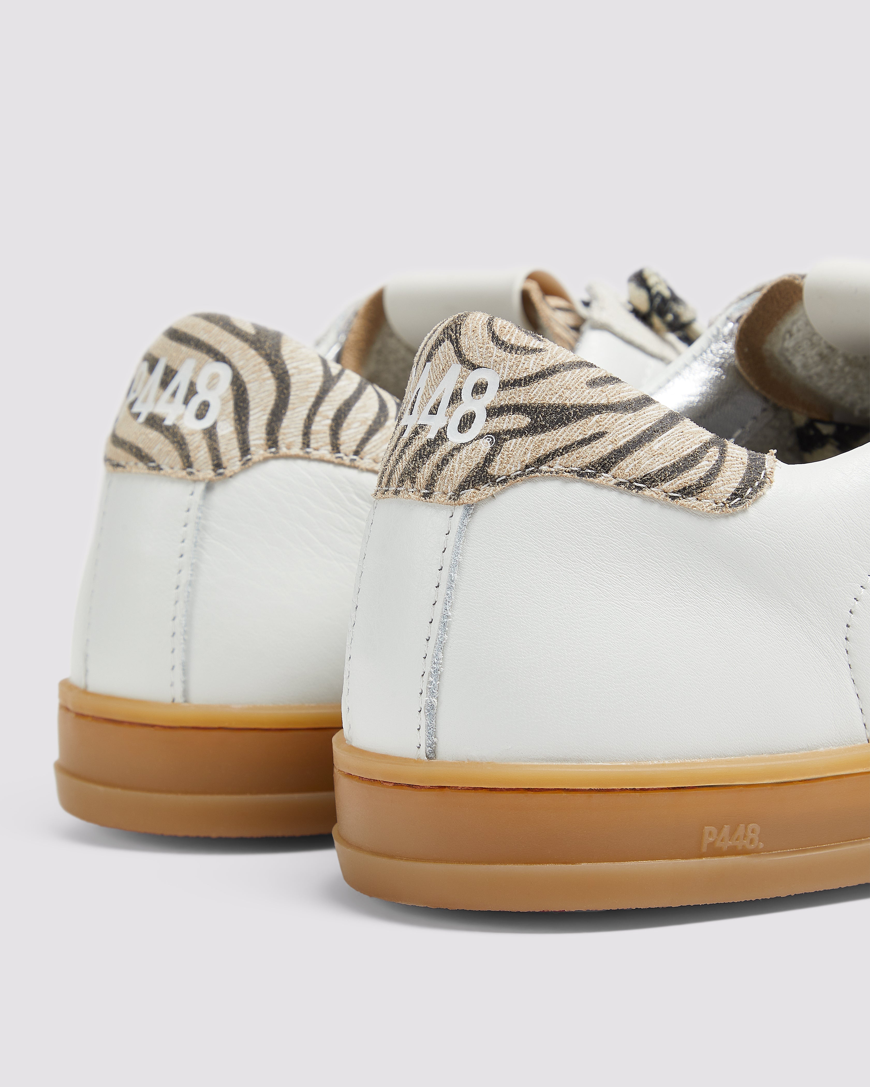 p448-john-wild-zebra-white-damen-sneaker-low-top image 6