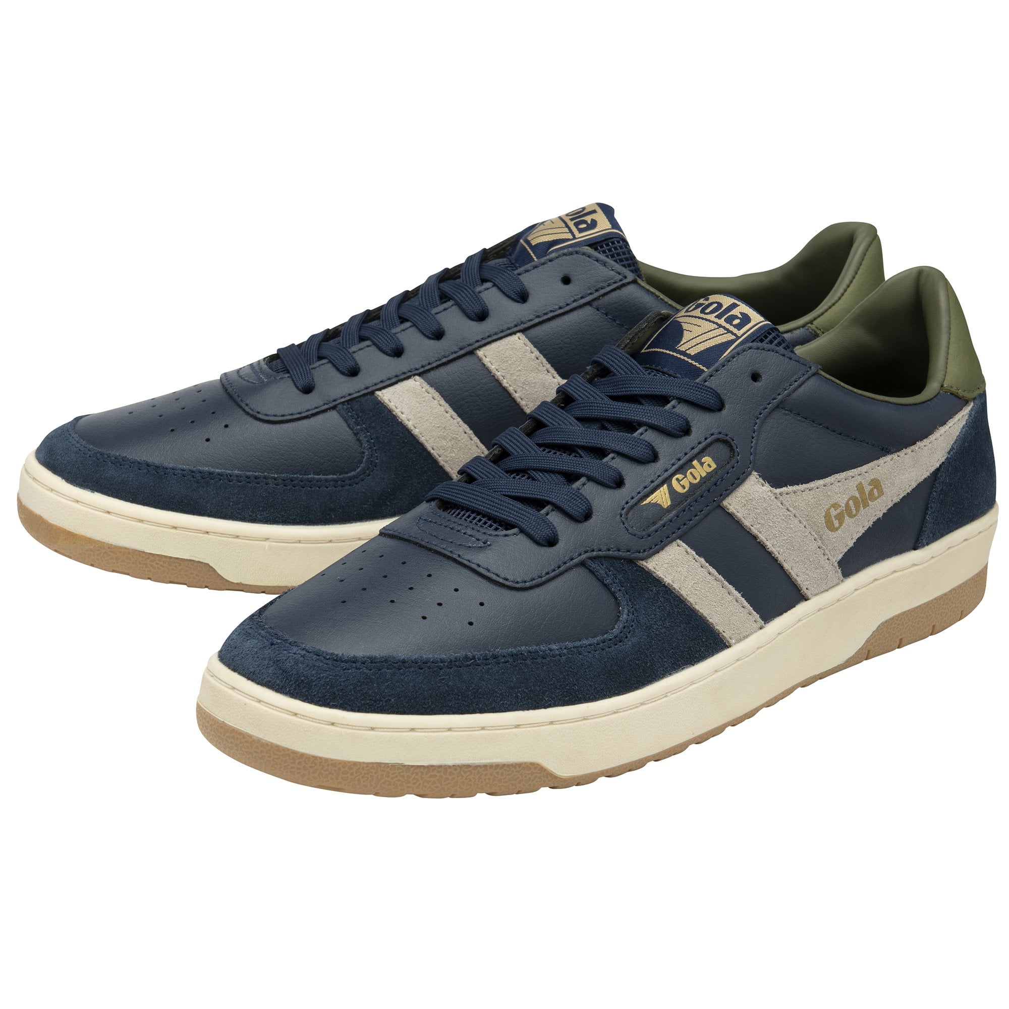 gola-hawk-sneaker-f-r-herren-navy-grau-khaki image 3