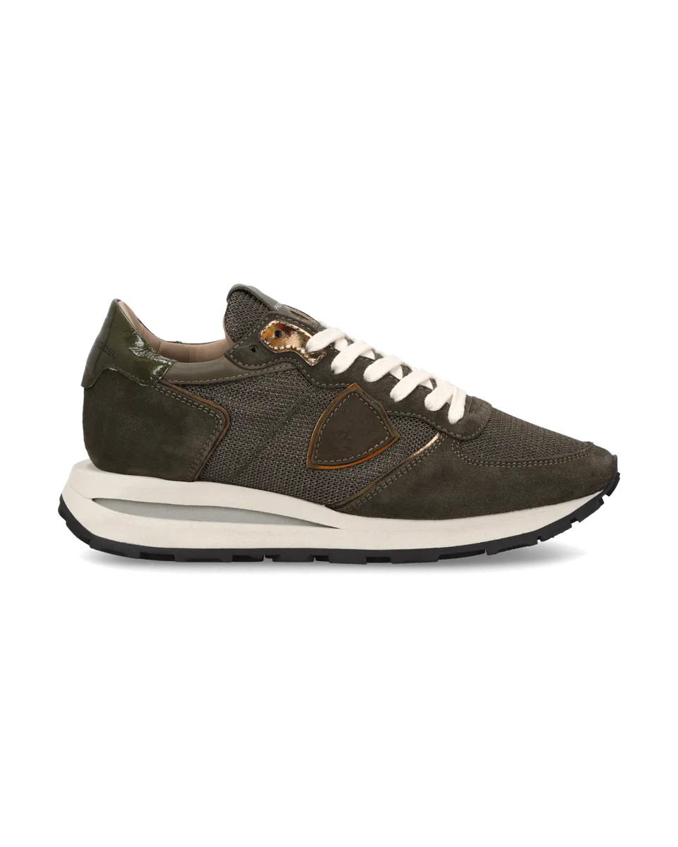 philippe-model-tropez-haute-damen-sneaker-milit-rgr-n image 1