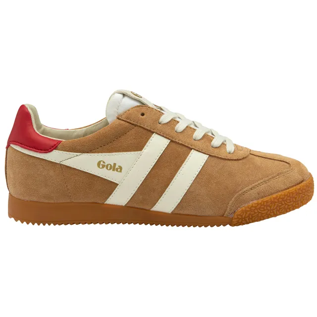 gola-elan-sneaker-f-r-damen-karamell-creme-rot image 1