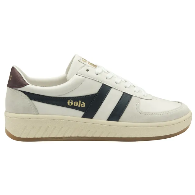 gola-grandslam-classic-herren-sneaker-wei-marine-burgunderrot-leder image 1