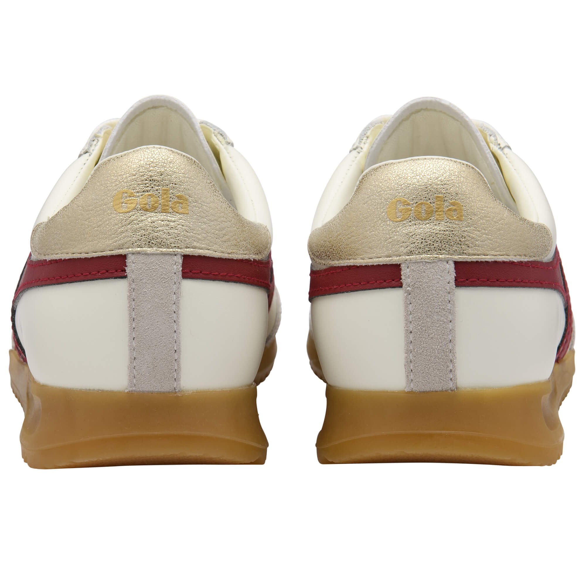 gola-torpedo-leder-sneaker-f-r-damen-cremewei-tiefrot image 4