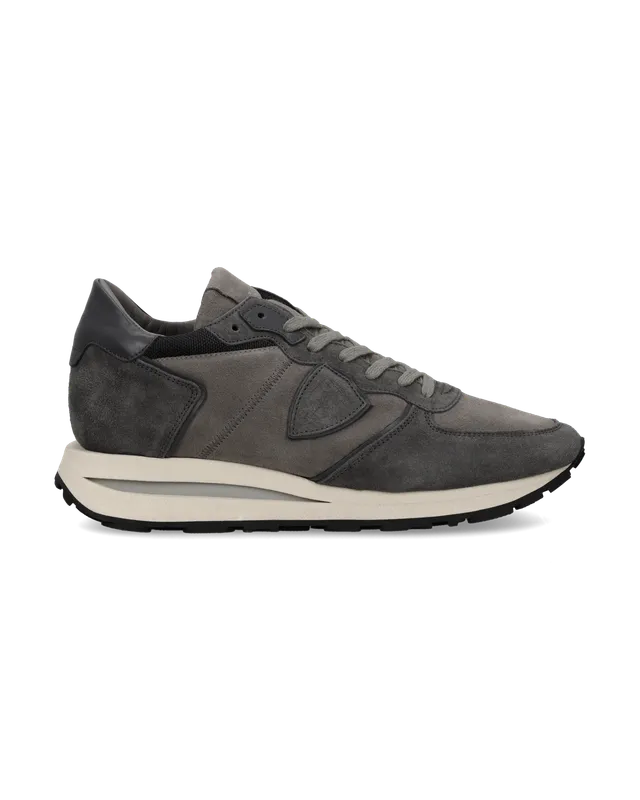 philippe-model-tropez-haute-herren-sneaker-grau-anthrazit-taupe image 1