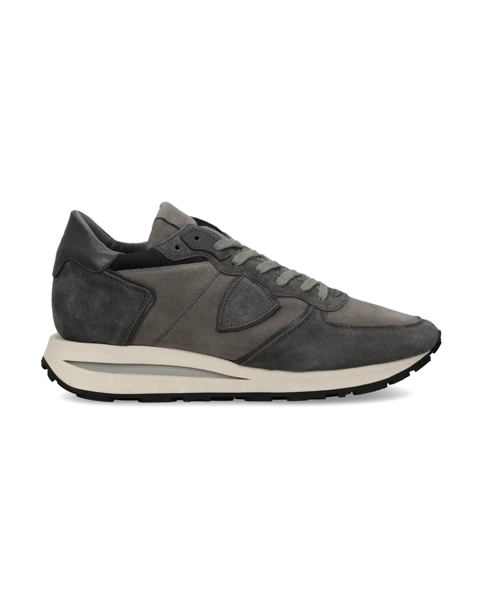 philippe-model-tropez-haute-herren-sneaker-grau-anthrazit-taupe image 1