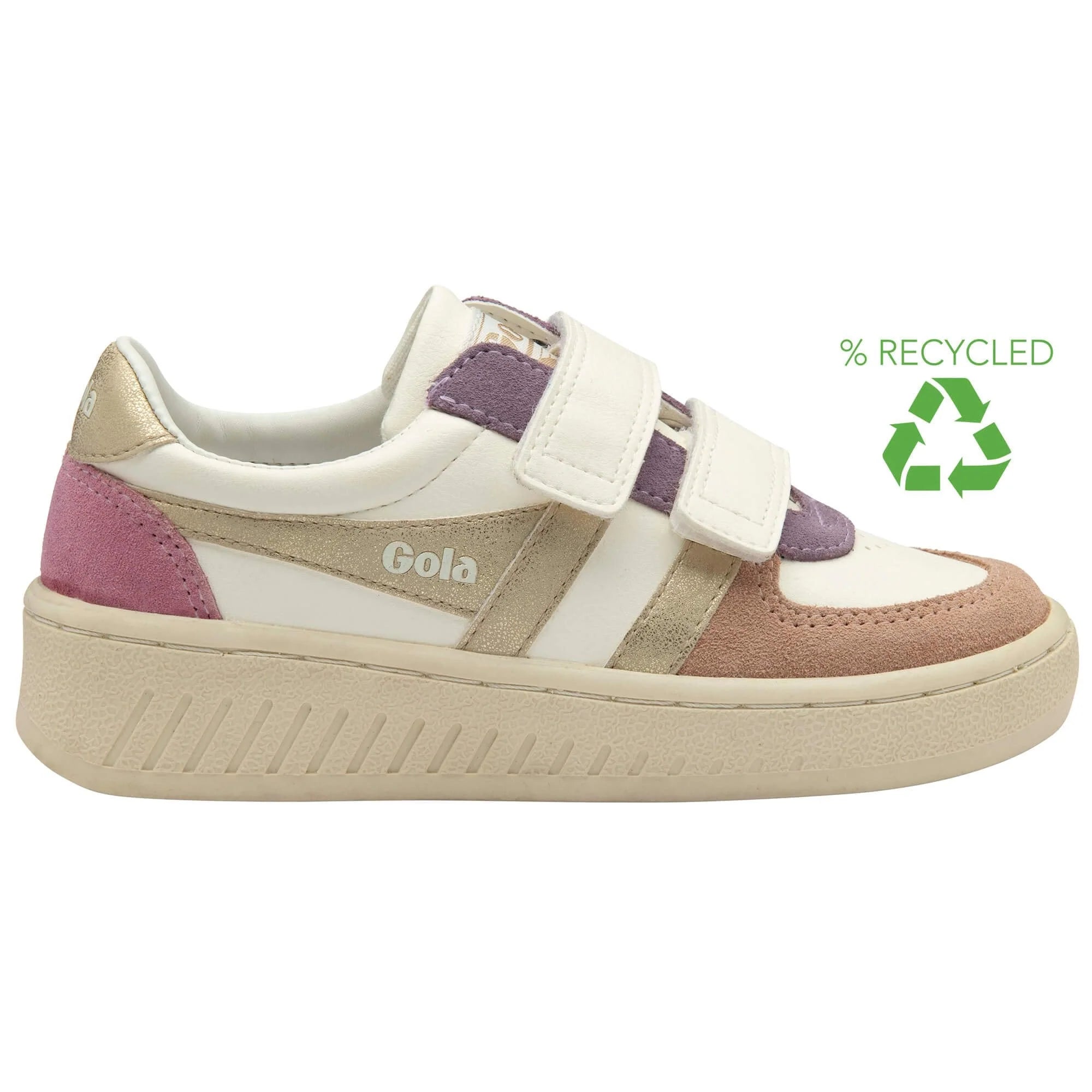 gola-grandslam-quadrant-strap-sneaker-f-r-kinder-off-white-cameo image 1