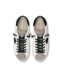 philippe-model-prsx-sneaker-herren-wei-schwarz-grau image 5