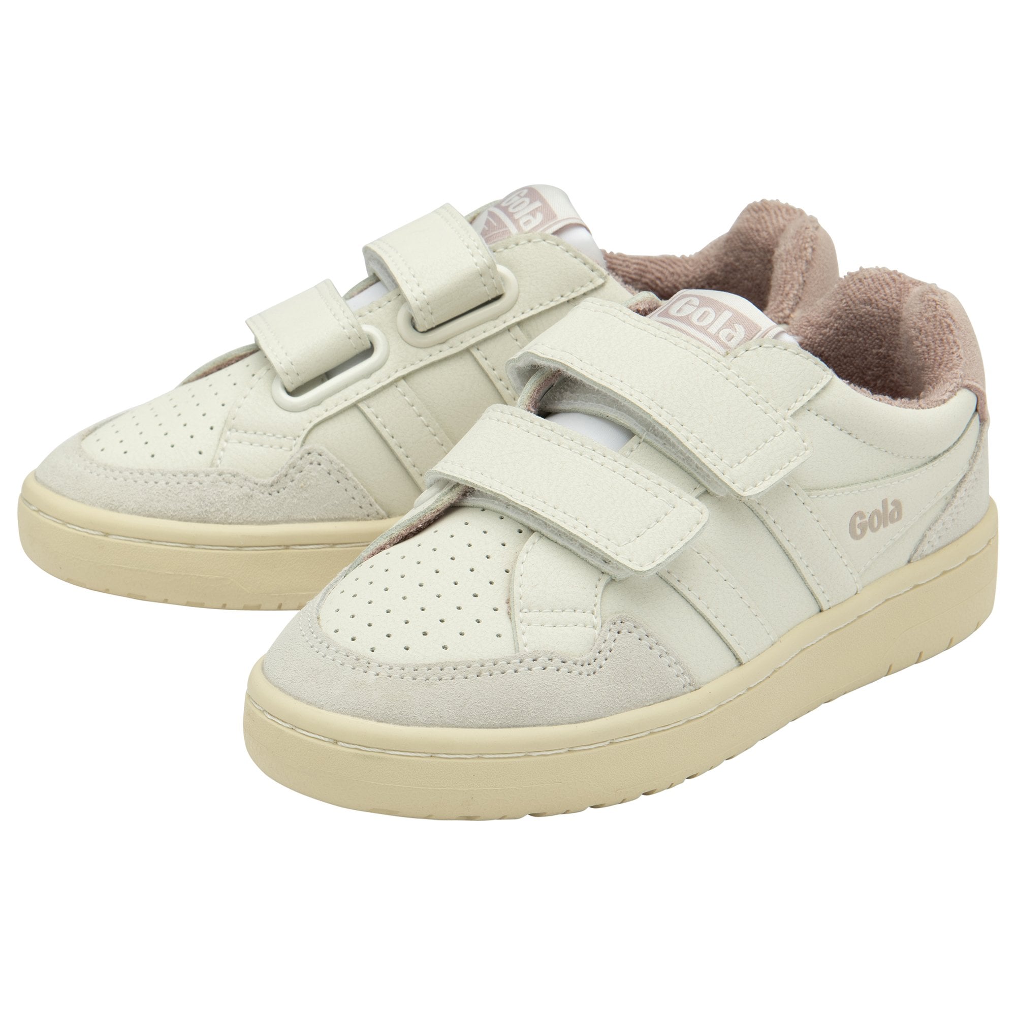 gola-eagle-strap-kinder-sneaker-off-white-pfingstrosenrosa image 3