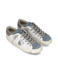philippe-model-prsx-damen-sneaker-wei-blau-pailletten-ferse image 7