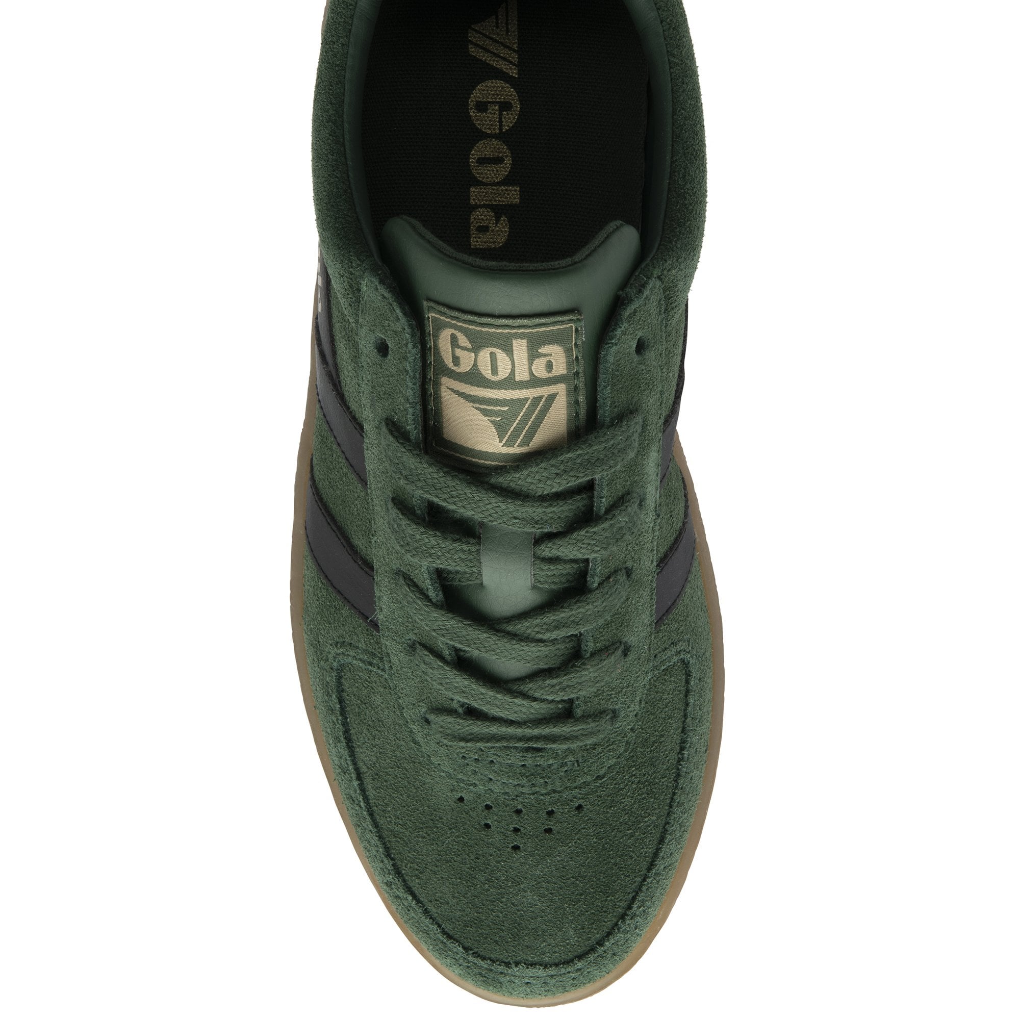 gola-grandslam-wildleder-sneaker-damen-evergreen-schwarz image 5