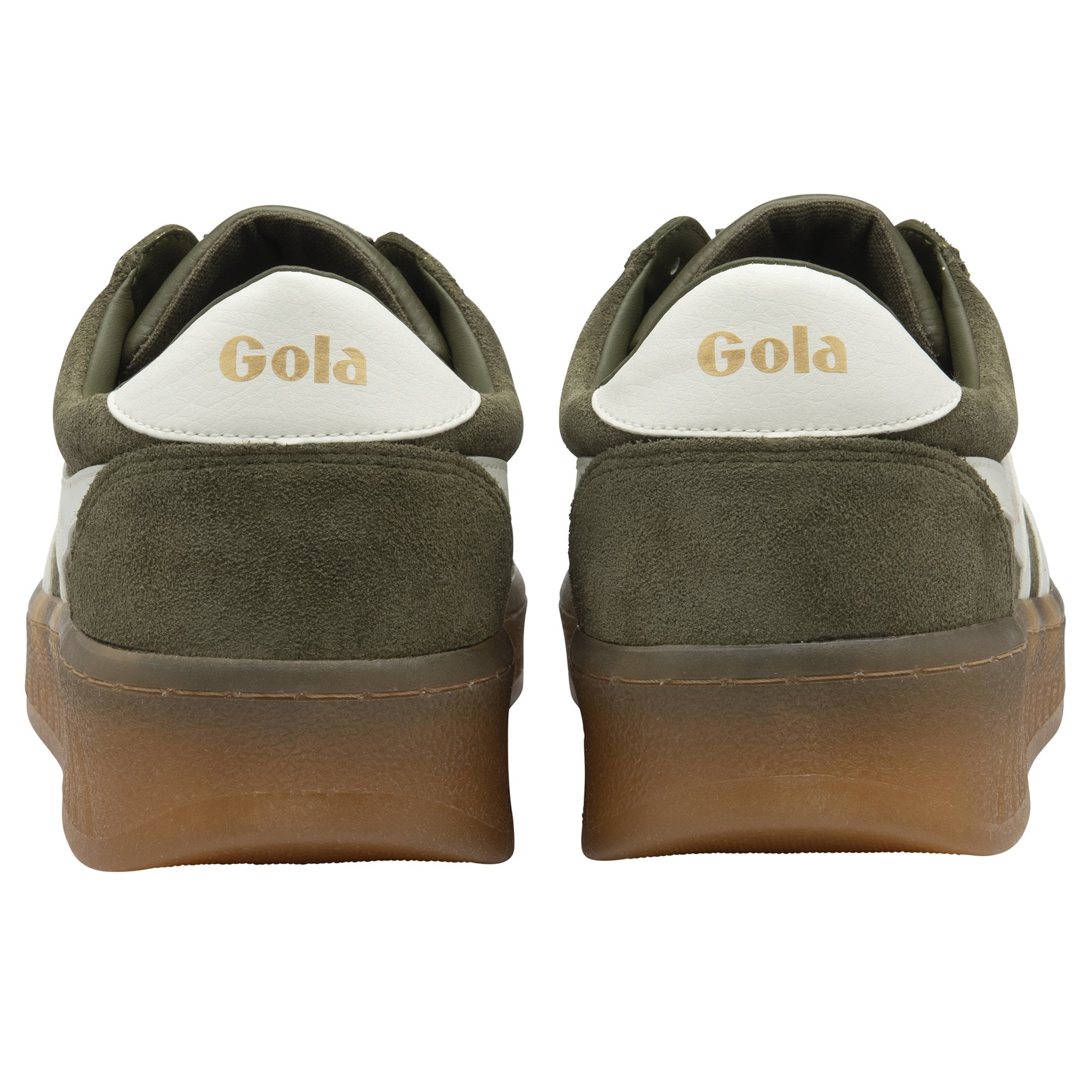 gola-grandslam-wildleder-sneaker-herren-khaki-court-schuh image 4