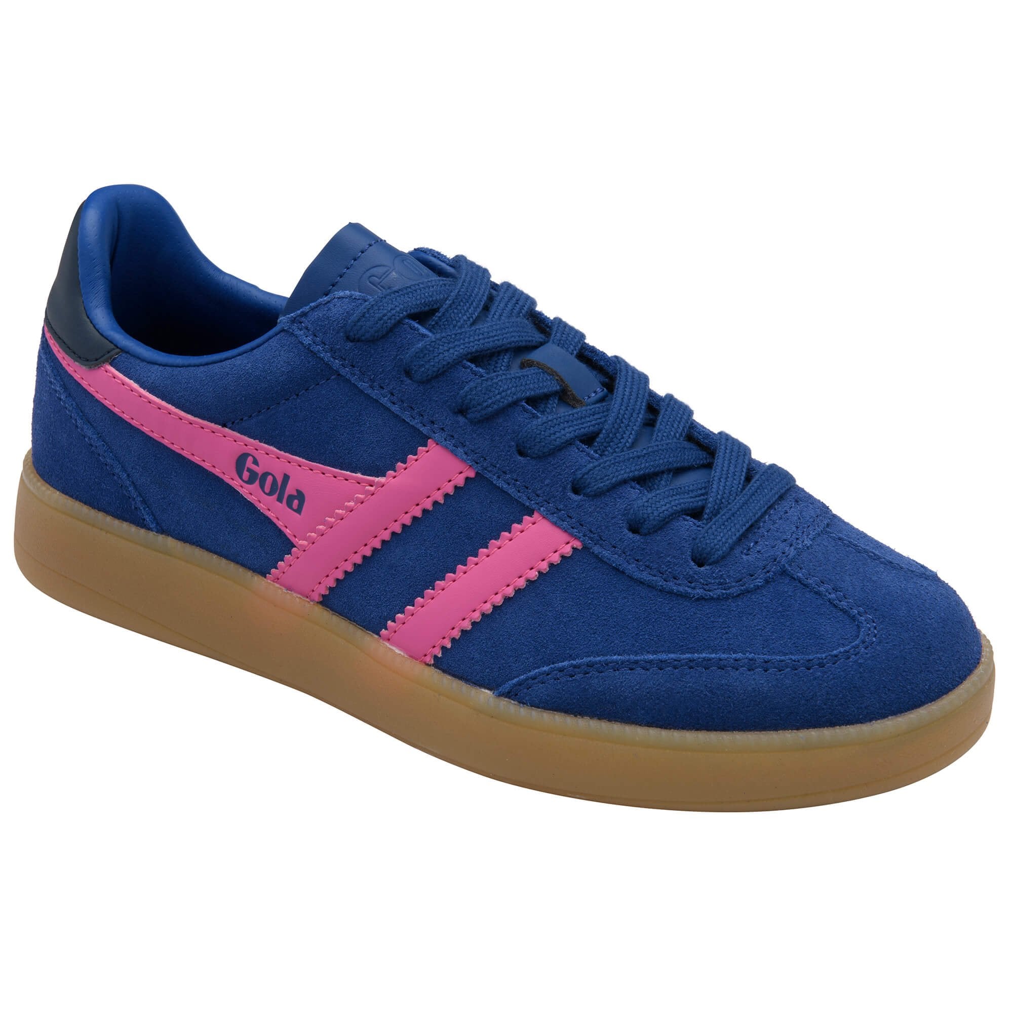 gola-viper-sneaker-f-r-damen-dunkelblau-pink-wildleder image 2