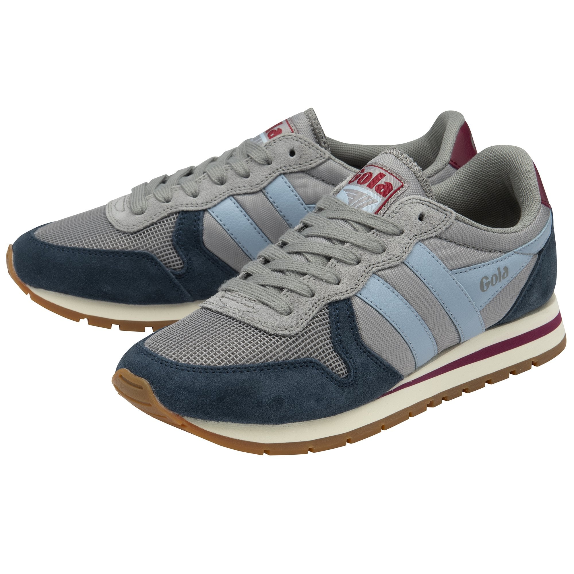 gola-daytona-sneaker-damen-zement-marine-hellblau image 3