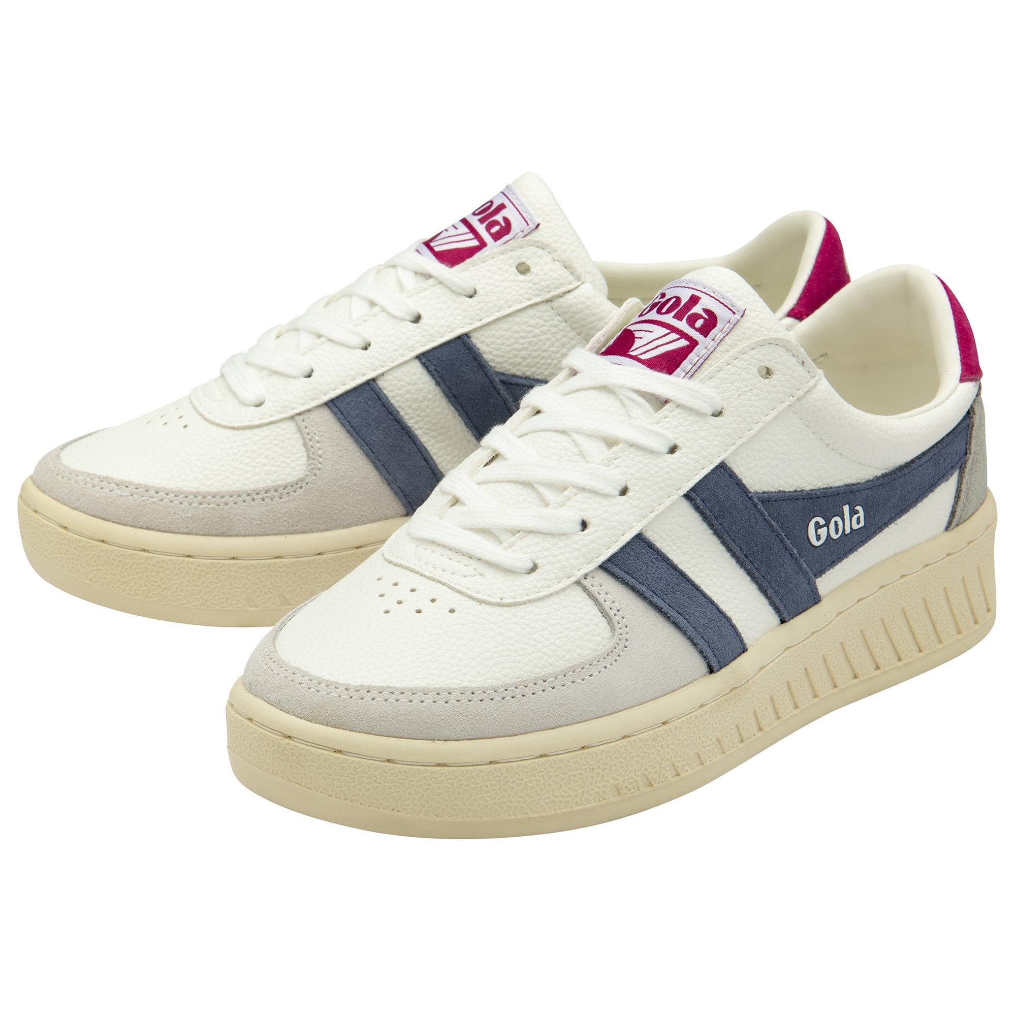 gola-grandslam-trident-damen-sneaker-wei-fuchsia image 3