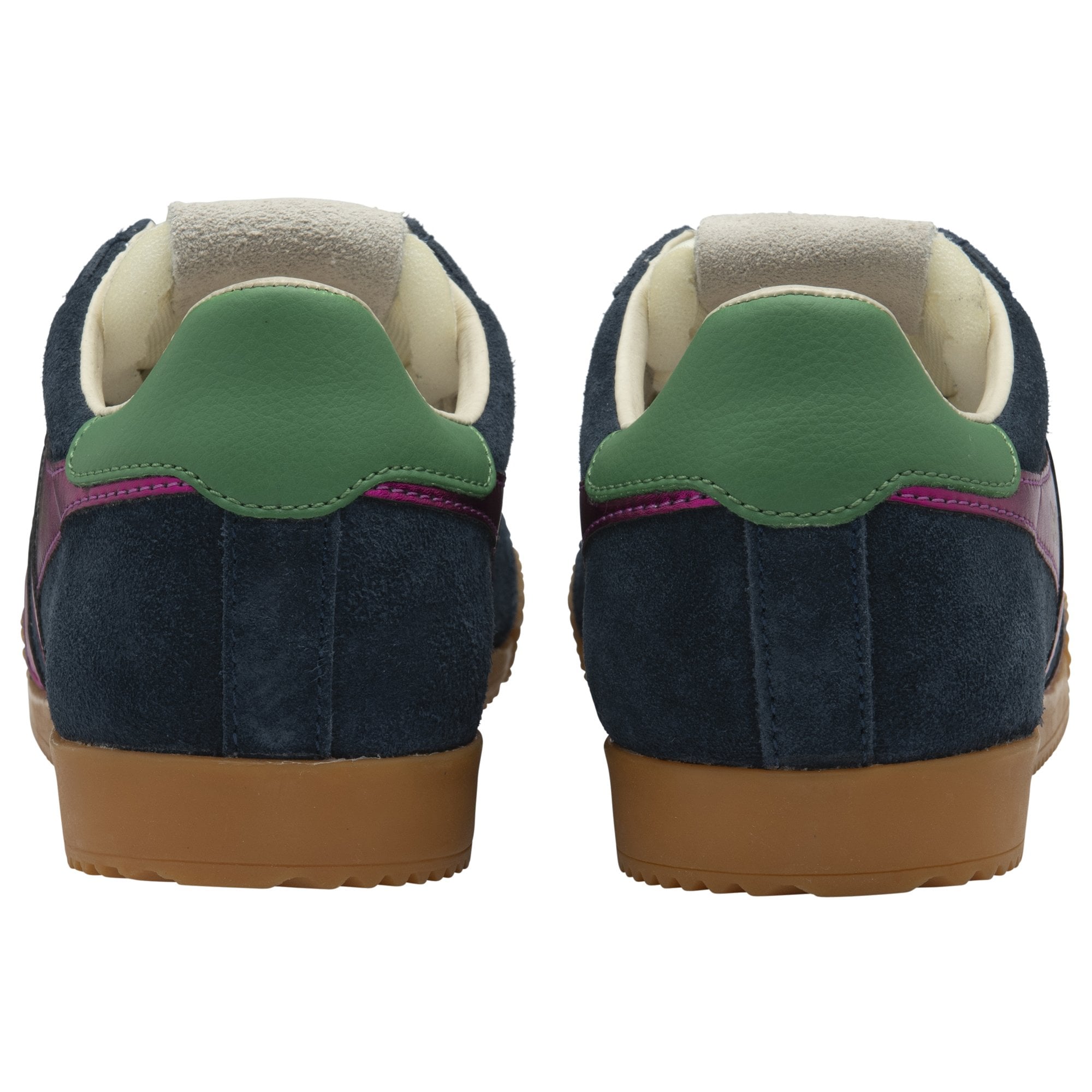 gola-elan-glitz-damen-sneaker-wildleder-sneaker-in-marine-fuchsia image 4