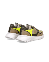 philippe-model-olympique-junior-kinder-sneaker-beige-gelb image 2