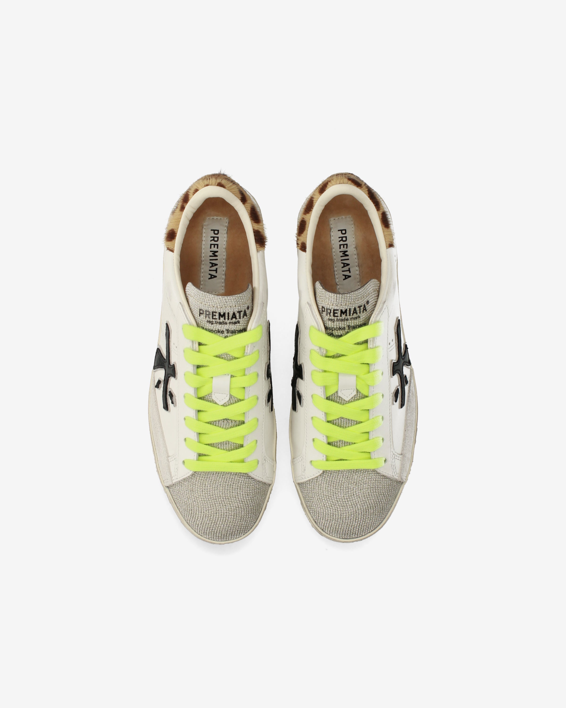 premiata-stevend-8488-damen-sneaker-panna-mit-laminat image 6