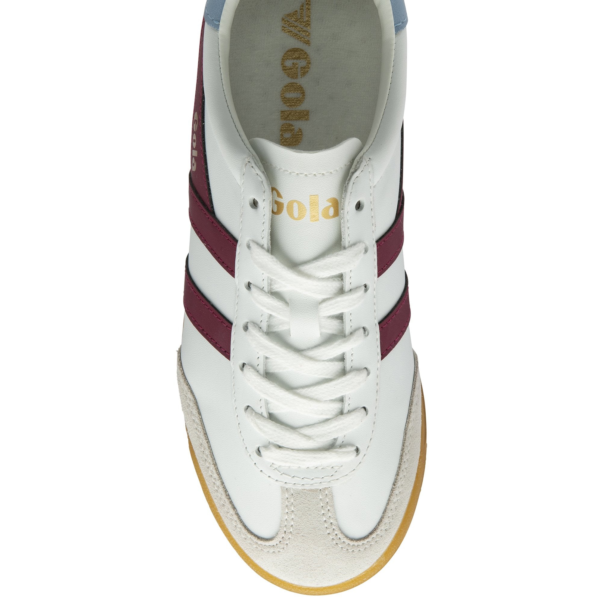 gola-torpedo-damen-sneaker-wei-leder-kirschrot-hellblau image 5