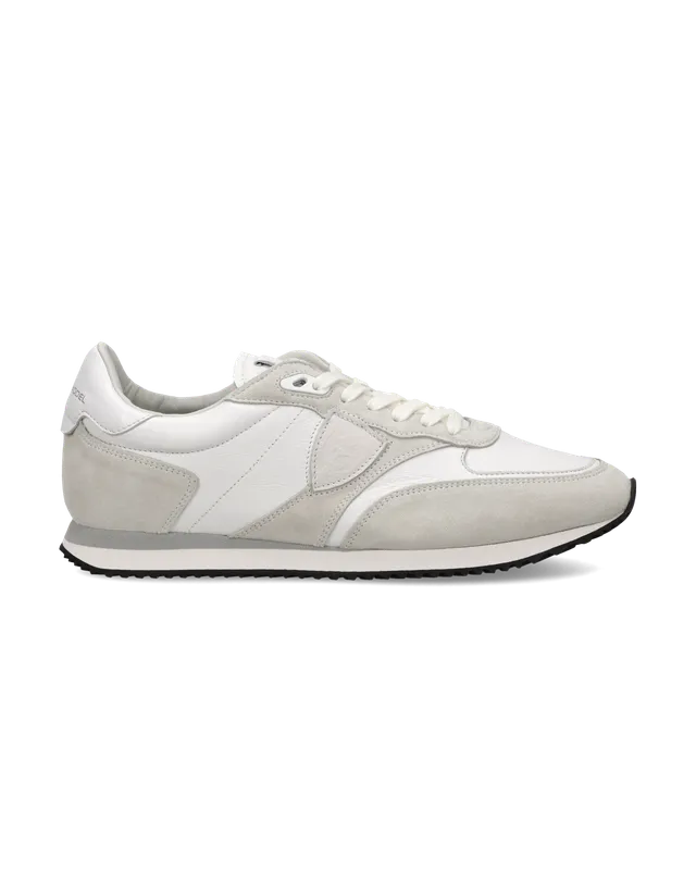 philippe-model-blville-sneaker-herren-wei-grau image 1