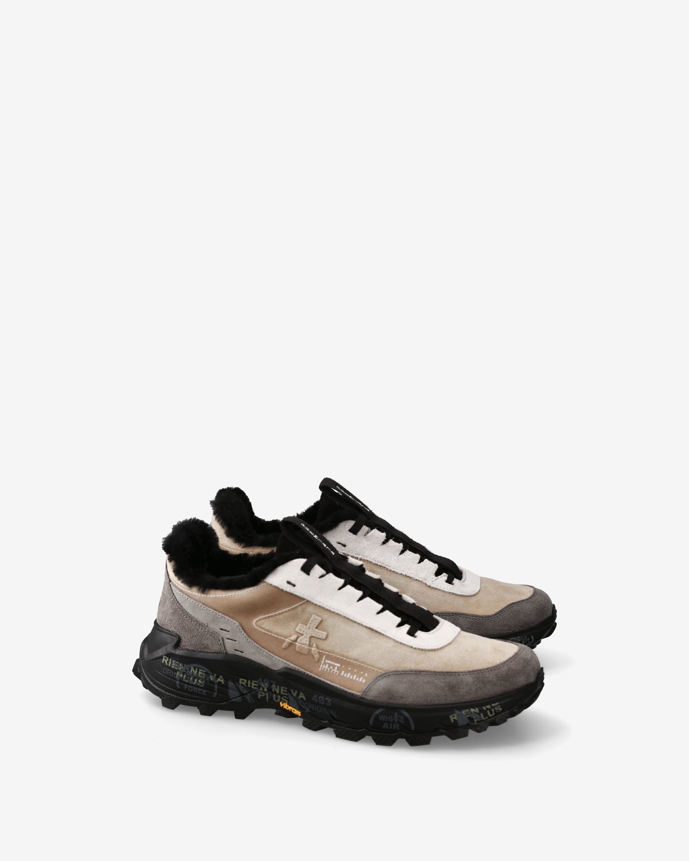 premiata-devin-434m-sneaker-herren-beige image 2