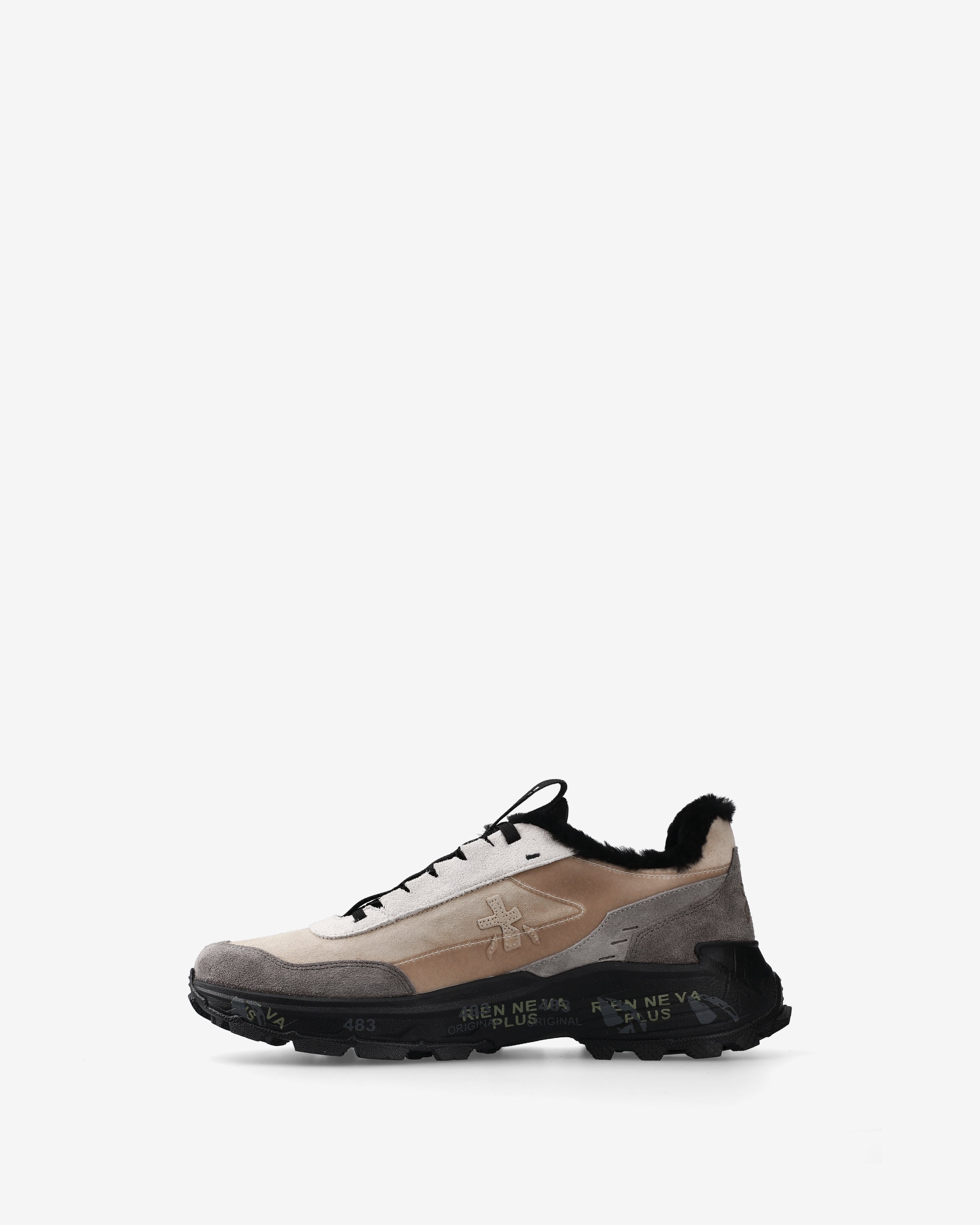 premiata-devin-434m-sneaker-herren-beige image 3