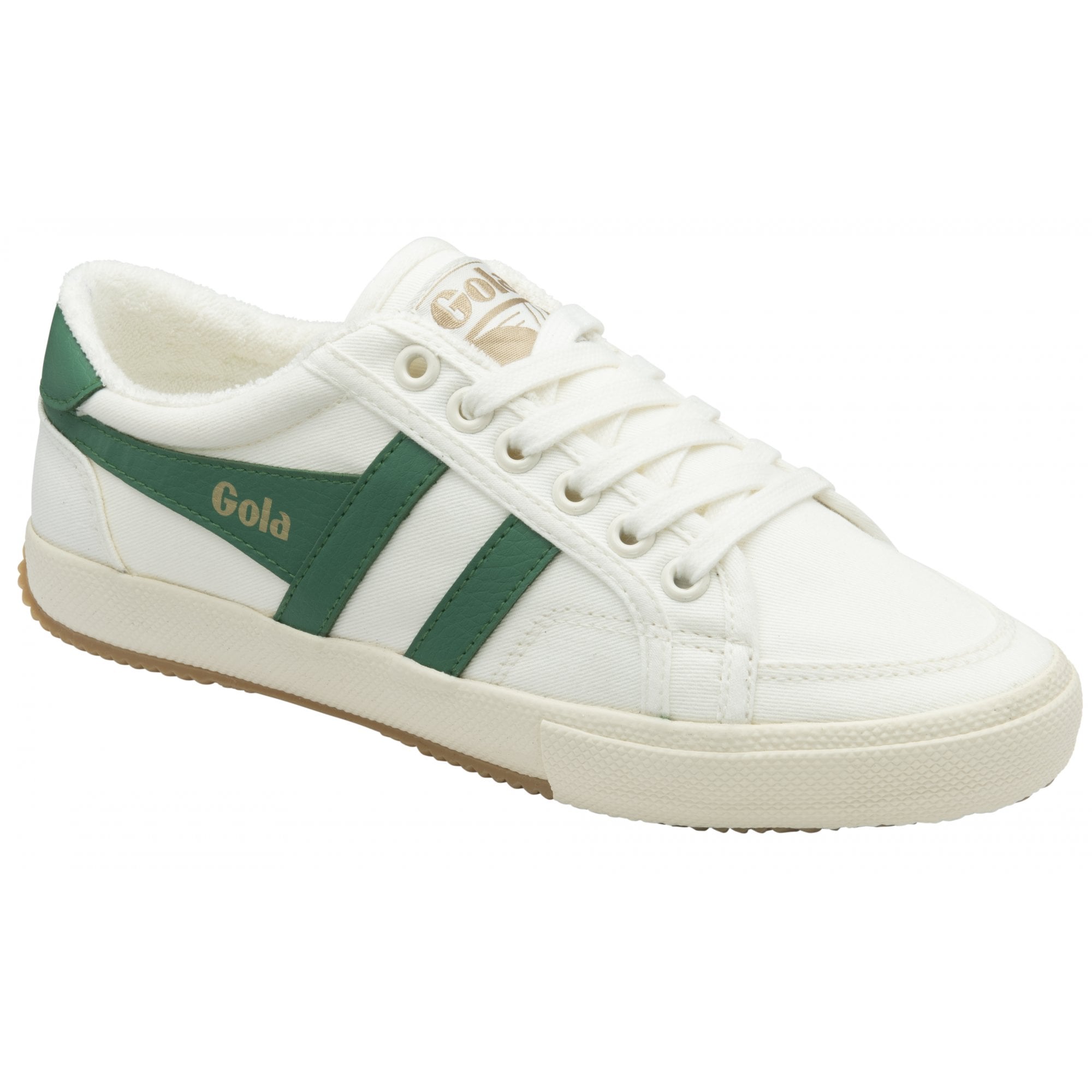 gola-stratus-plimsoll-sneaker-f-r-damen-cremewei-smaragdgr-n image 2