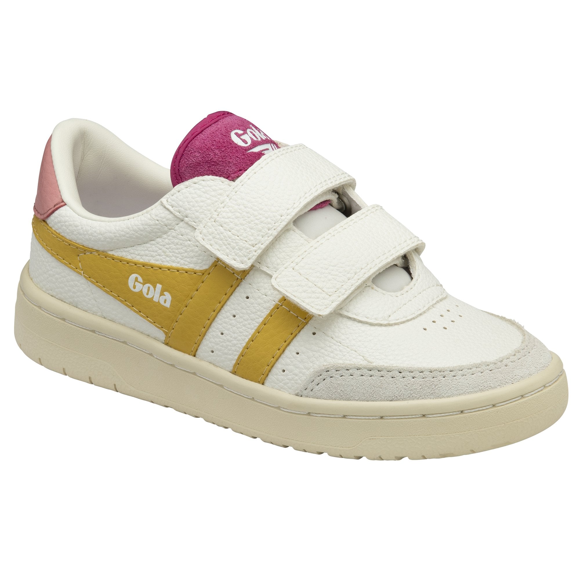 gola-falcon-strap-kinder-sneaker-wei-pollen image 2