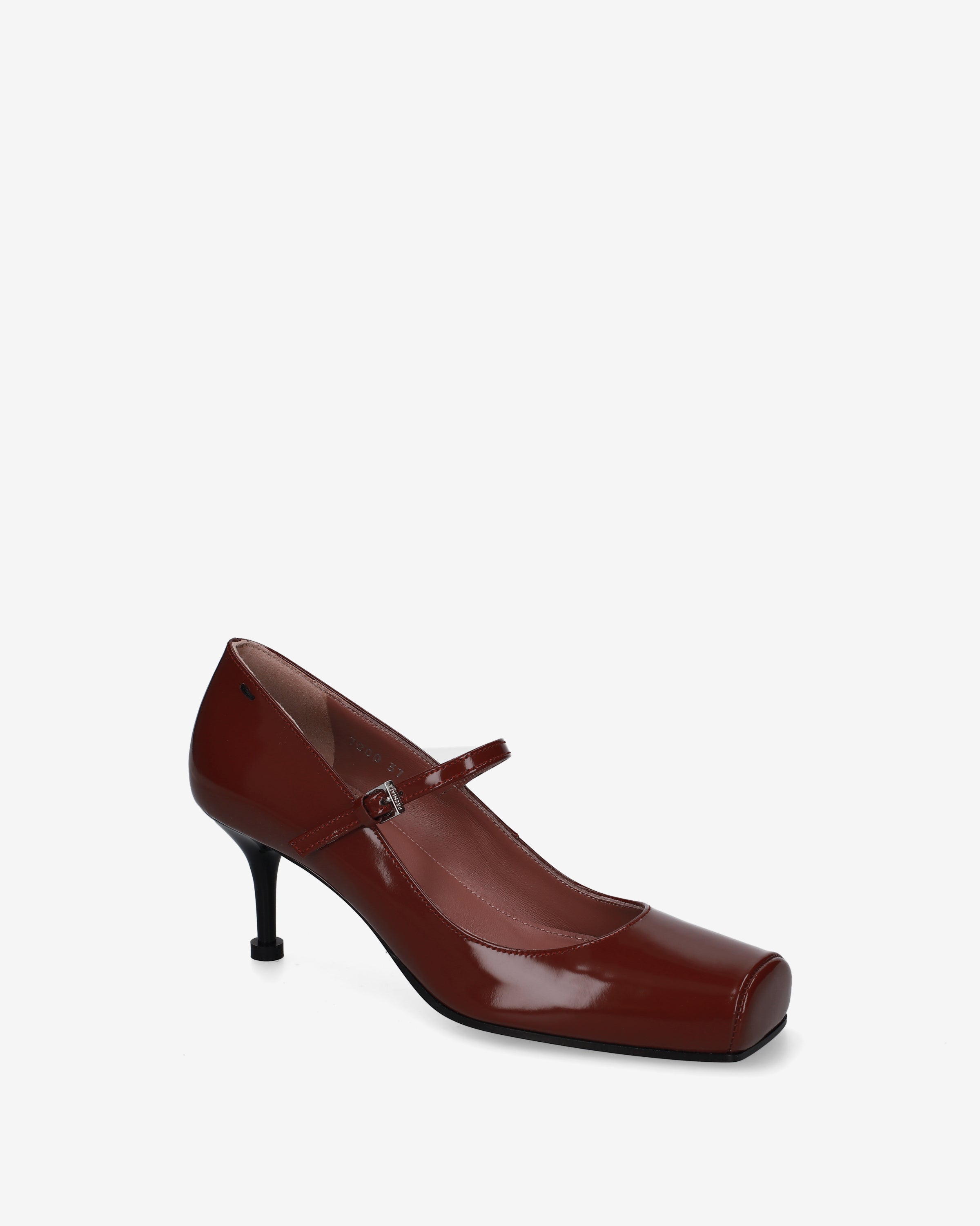 premiata-mary-jane-ballerina-damen-bordeaux-leder image 4