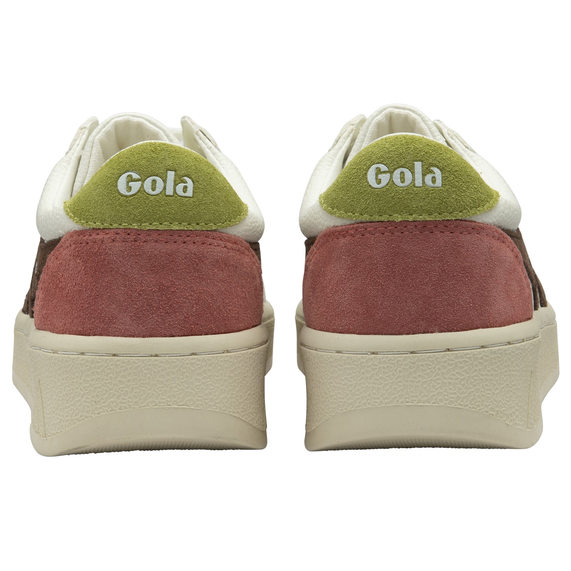 gola-grandslam-trident-damen-sneaker-wei-dunkelbraun-moosgr-n image 4