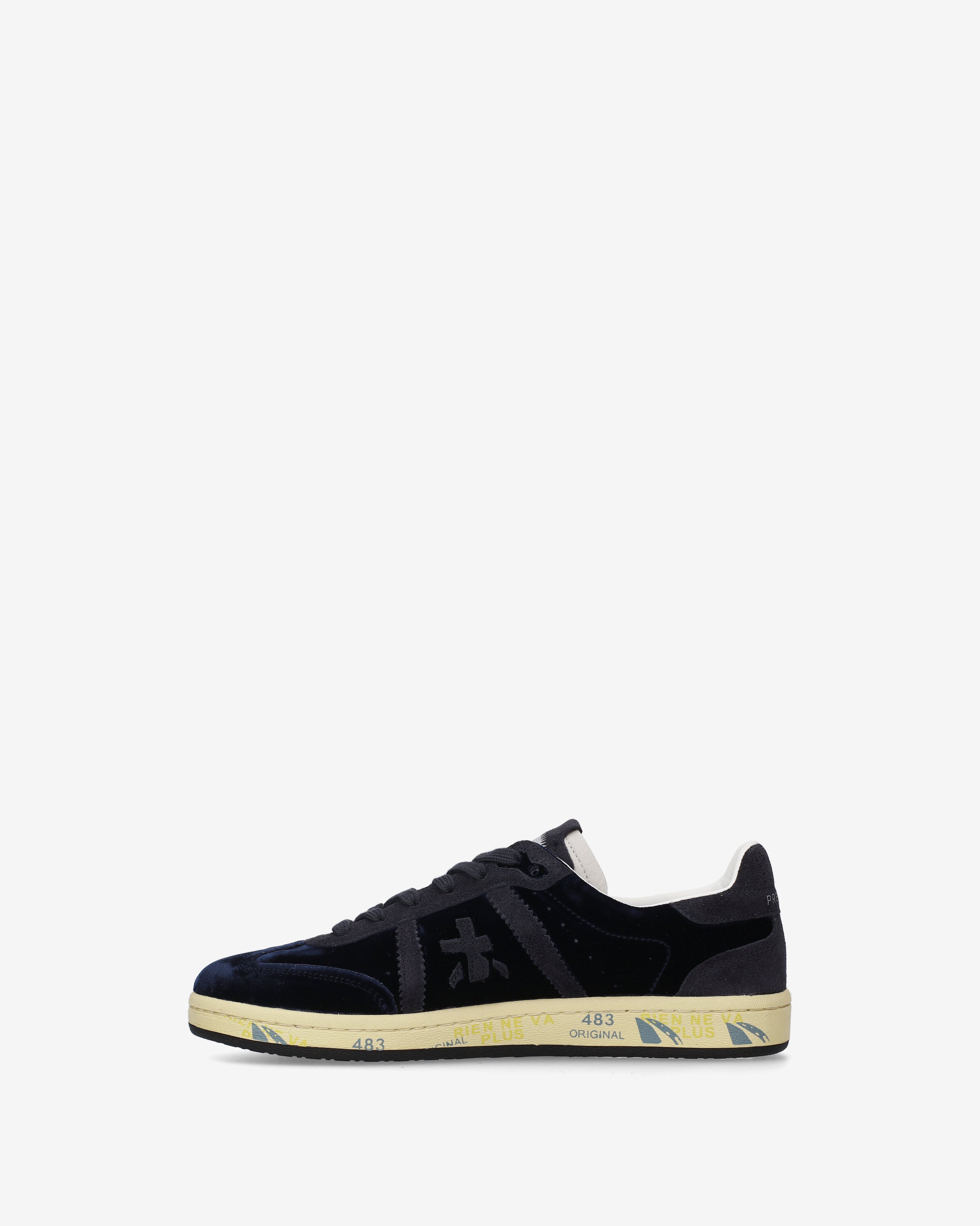 premiata-bonnied-8705-damen-sneaker-navy-samt image 3