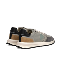 philippe-model-tropez-2-1-sneaker-herren-gris-taupe-noir-cognac image 2