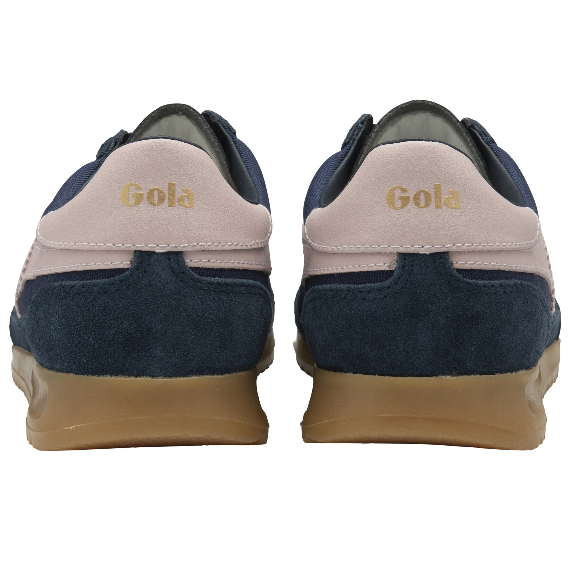 gola-tornado-damen-sneaker-navy-nylon-wildleder-kreiderosa image 4