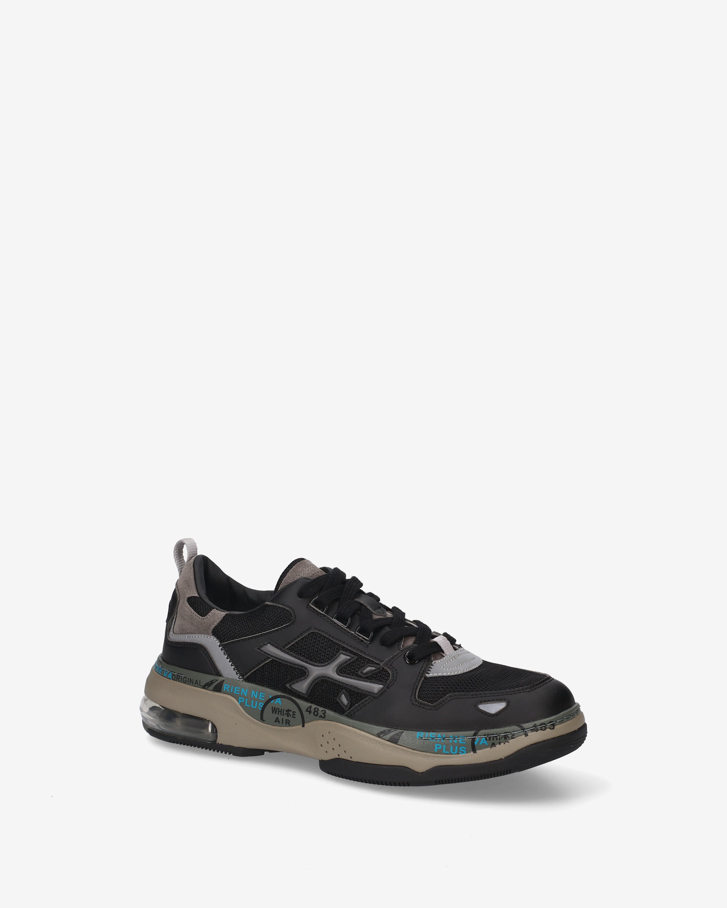 premiata-drake-404-herren-sneaker-schwarz-mit-air image 4