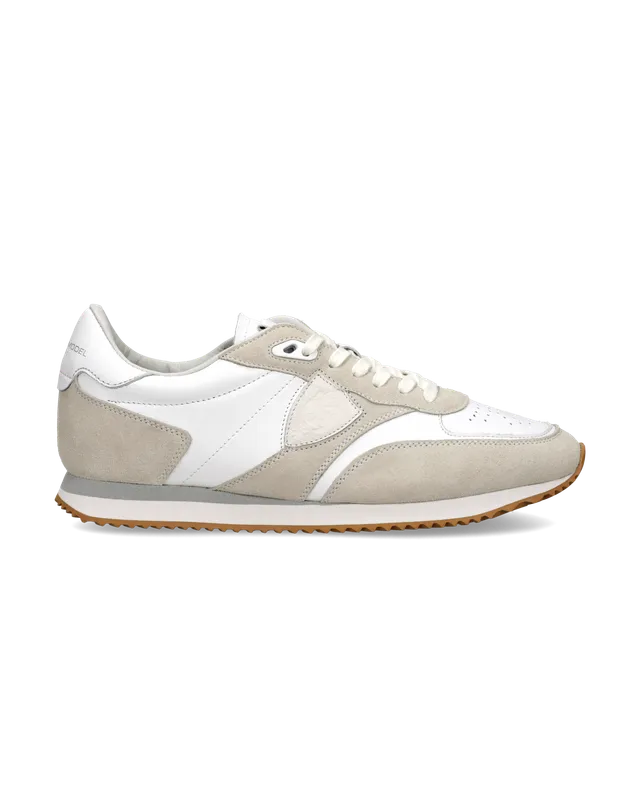 philippe-model-blville-herren-sneaker-wei-grau image 1