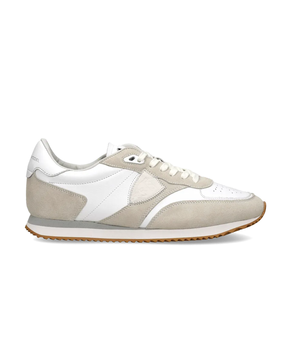 philippe-model-blville-herren-sneaker-wei-grau image 1