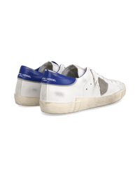 philippe-model-prsx-herren-sneaker-wei-hellblau-flaggen-label image 2