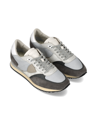 philippe-model-blville-sneaker-herren-grau-anthrazit-wei image 5
